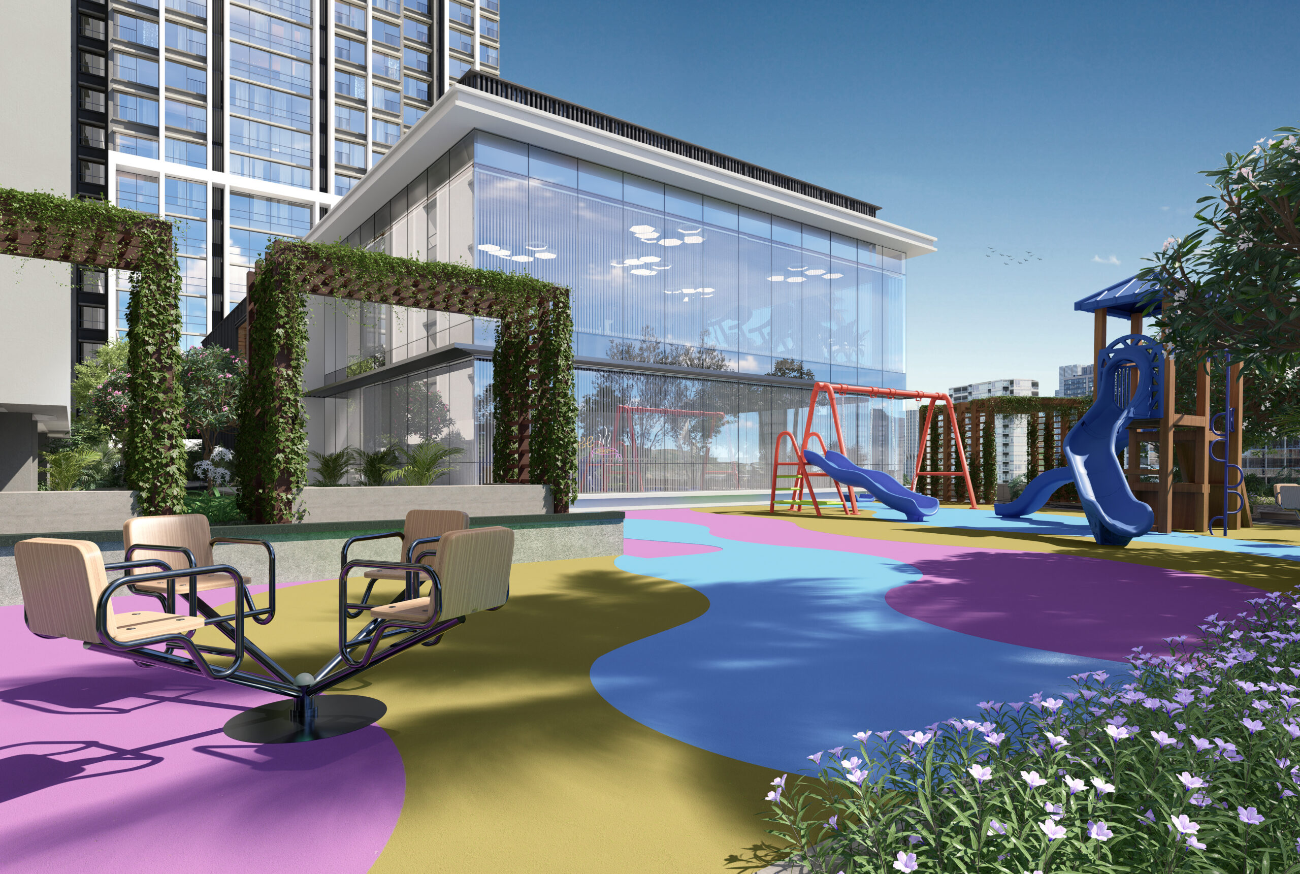 Seresnity at hillfront mulund amenities